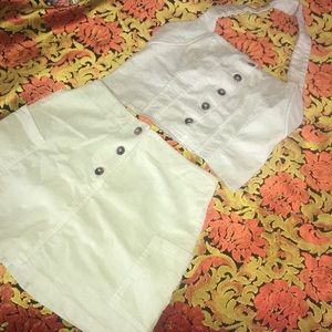 Light sea foam corduroy two piece set